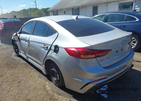 2018 Hyundai Elantra Sport from USA, damaged, VIN KMHD04LB0JU702069